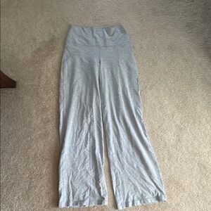 TNA Light Gray Wide-Leg Pants